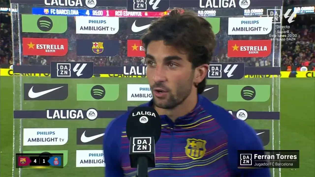 فيران توريس: أنا محاط بـ”ضجيج خارجي”.. وهدفي أمام إسبانيول يزعج المنتقدين